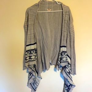 Mossimo grey cardigan